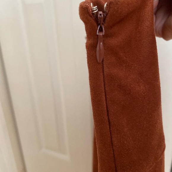 INC International Concepts Faux Suede Skirt - NWOT - Picture 7 of 13